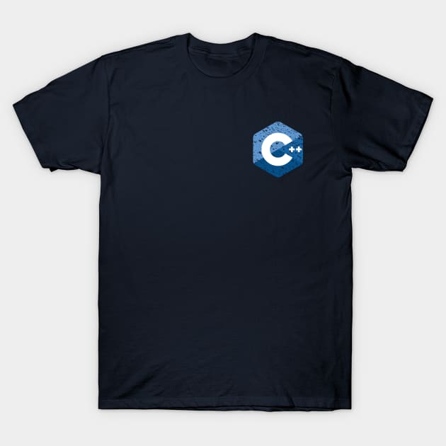 Vintage C++ Programming Logo T-Shirt by kim.id